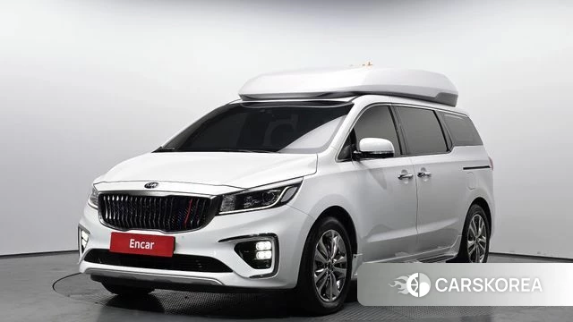 Kia The New Carnival 2018 Белый из Кореи