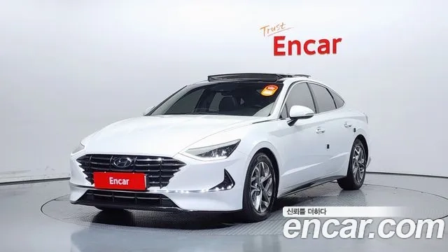 Hyundai Sonata (DN8) 2022 Белый из Кореи