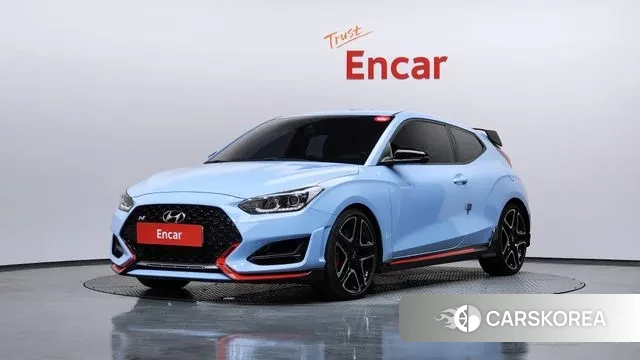 Hyundai Veloster (JS) 2018 Небесно-голубой из Кореи
