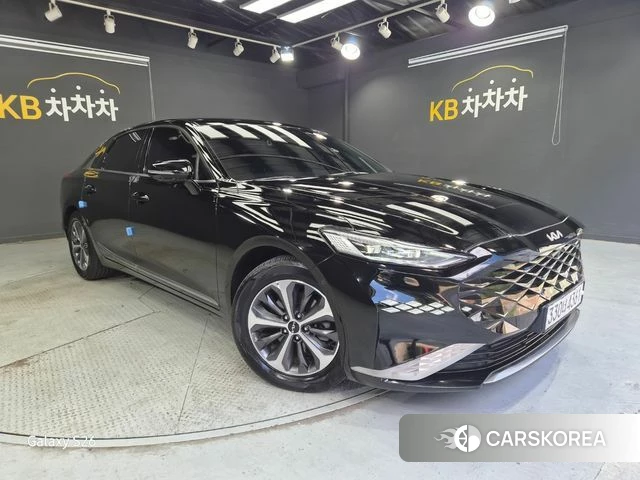 Kia K8 Hybrid 2021 Черный из Кореи