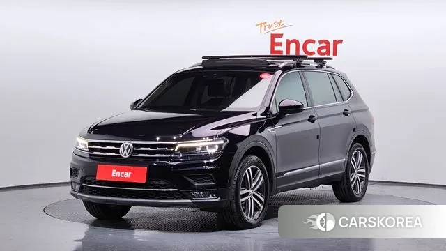 Volkswagen Tiguan Allspace 2020 Черный из Кореи