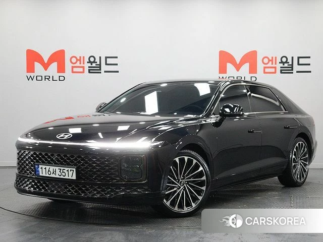 Hyundai Grandeur (GN7) 2023 Черный из Кореи