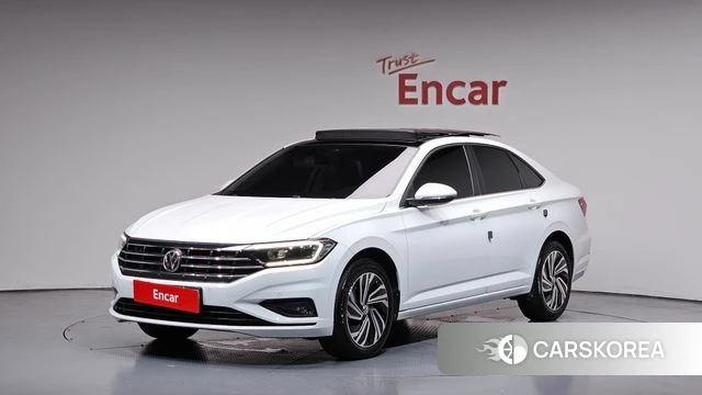 Volkswagen 7th Generation of Jetta 2021 Белый из Кореи