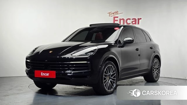 Porsche Cayenne (PO536) 2020 Черный из Кореи