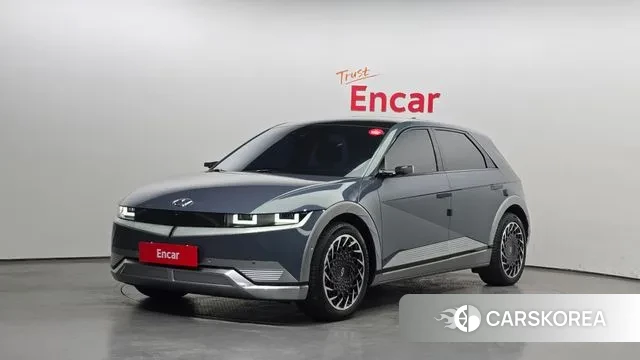 Hyundai Ionic 5 2022 Темно-зеленый из Кореи