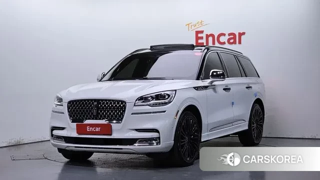 Lincoln Aviator 2nd generation 2020 Белый из Кореи