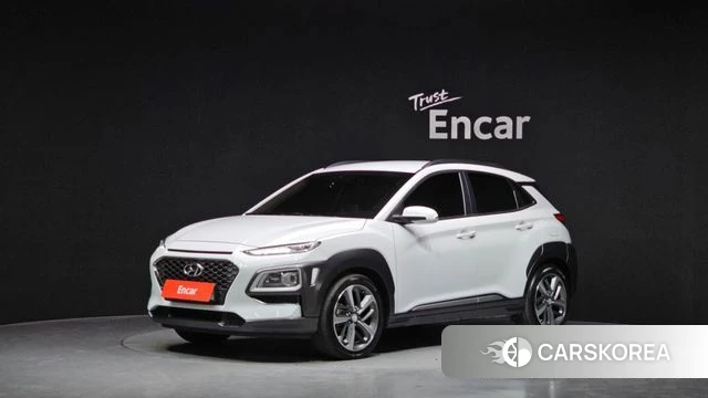 Hyundai Kona 2019 Белый из Кореи