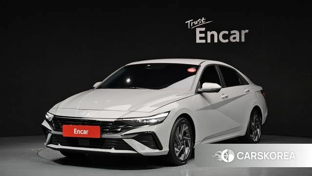 Hyundai The New Avante Hybrid (CN7) 2024 Серебряный из Кореи