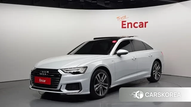 Audi A6 (C8) 2023 Белый из Кореи