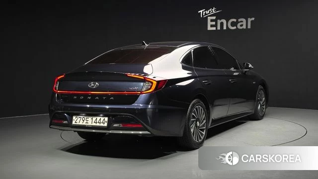 Hyundai Sonata Hybrid (DN8) 2019 Синий из Кореи