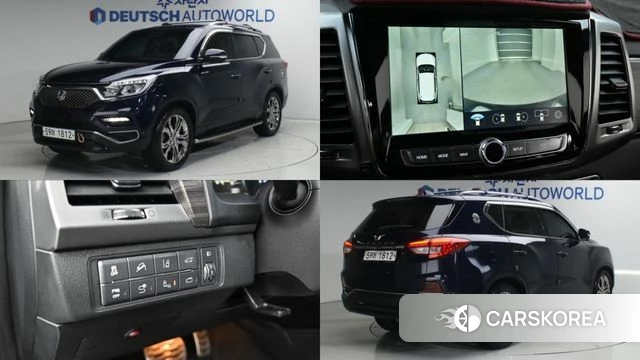 Ssangyong G4 Rexton 2018 Синий из Кореи