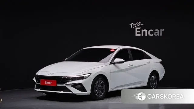 Hyundai The New Avante (CN7) 2024 Белый из Кореи