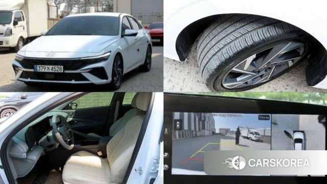 Hyundai The New Avante (CN7) 2025 Белый из Кореи