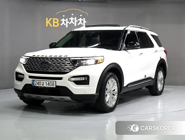 Ford Explorer 6th Generation 2020 Белый из Кореи