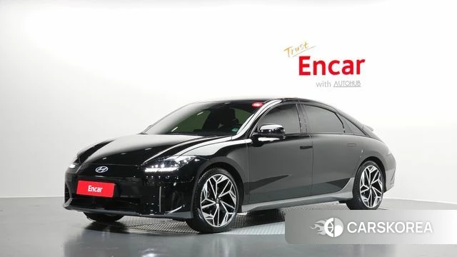 Hyundai Ionic 6 2022 Черный из Кореи