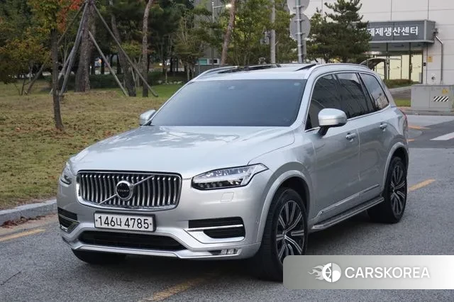 Volvo XC90 second Generation 2020 Серебряный из Кореи