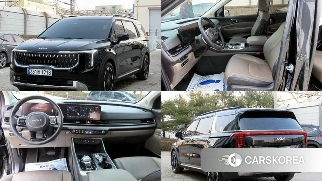 Kia The New Carnival 4th Generation 2024 Черный из Кореи