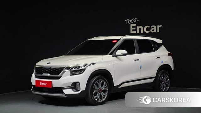 Kia Seltos 2020 Белый из Кореи