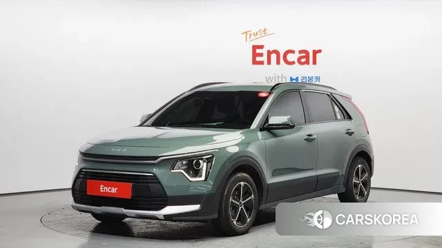 Kia Di Ol Nu Niro 2022 Зеленый из Кореи