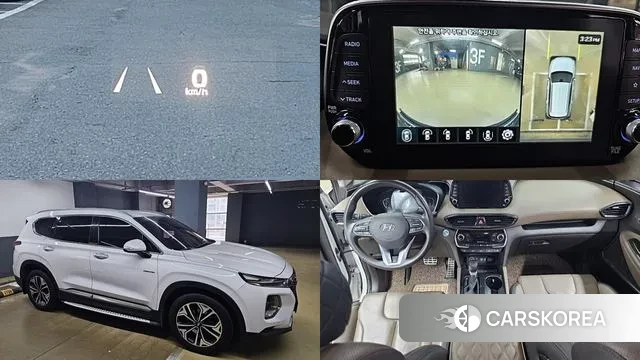 Hyundai Santa Fe TM 2018 Белый из Кореи