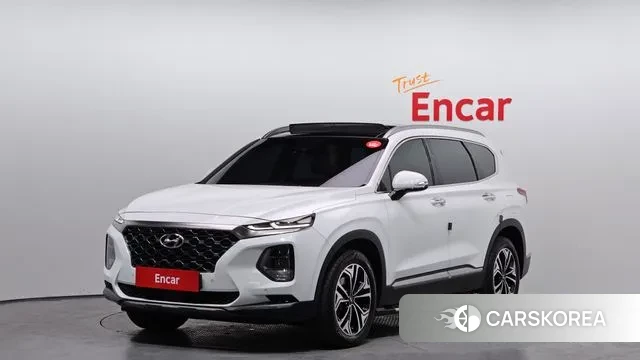 Hyundai Santa Fe TM 2018 Белый из Кореи