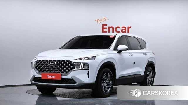 Hyundai The New Santa Fe 2023 Белый из Кореи