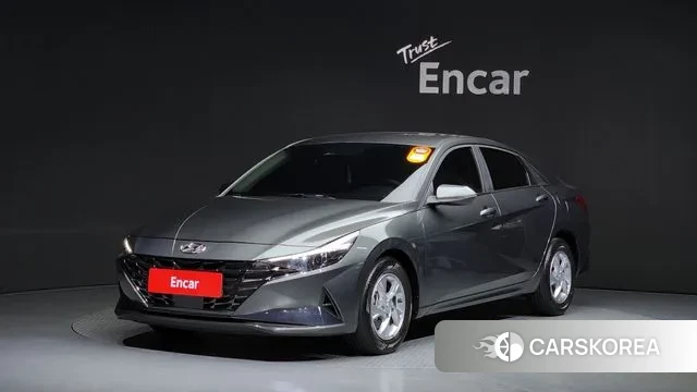 Hyundai Avante (CN7) 2022 Серый из Кореи