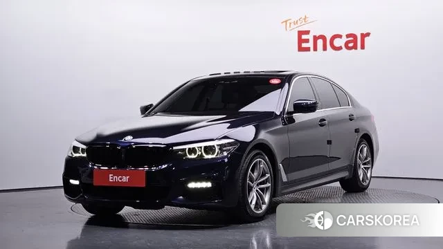 BMW 5 Series (G30) 2019 Синий из Кореи