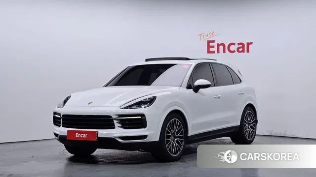 Porsche Cayenne (PO536) 2019 Белый из Кореи