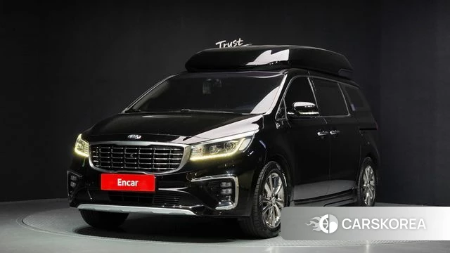 Kia The New Carnival 2019 Черный из Кореи