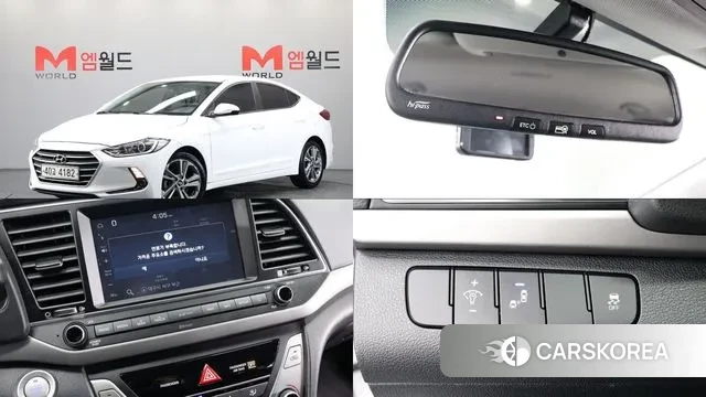 Hyundai Avante AD 2018 Белый из Кореи