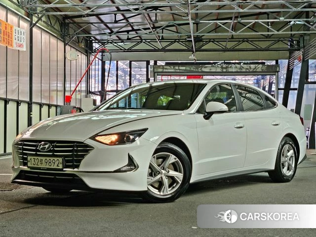 Hyundai Sonata (DN8) 2021 Белый из Кореи