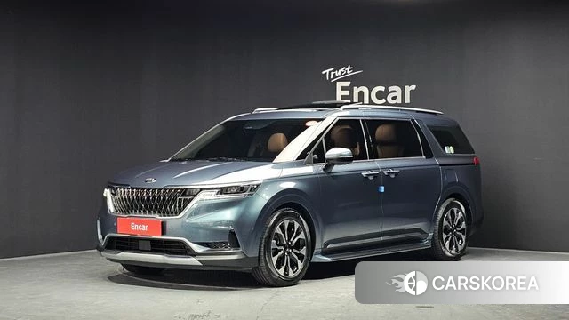 Kia Carnival 4th generation 2021 Синий нефрит из Кореи