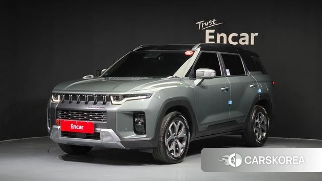 Ssangyong Torres 2022 Зеленый из Кореи