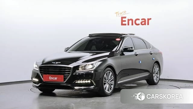 Genesis G80 2018 Черный из Кореи