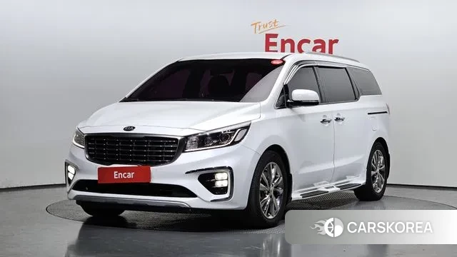 Kia The New Carnival 2018 Белый из Кореи