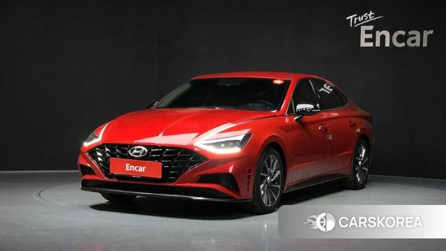 Hyundai Sonata (DN8) 2020 Красный из Кореи