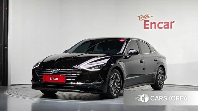Hyundai Sonata Hybrid (DN8) 2019 Черный из Кореи