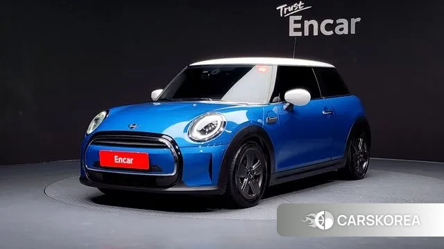 Mini Cooper 2021 Синий из Кореи