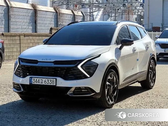 Kia Sportage 5th Generation 2021 Белый из Кореи