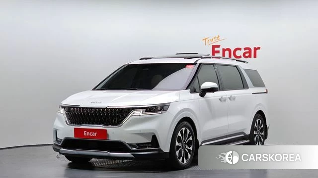 Kia Carnival 4th generation 2021 Белый из Кореи