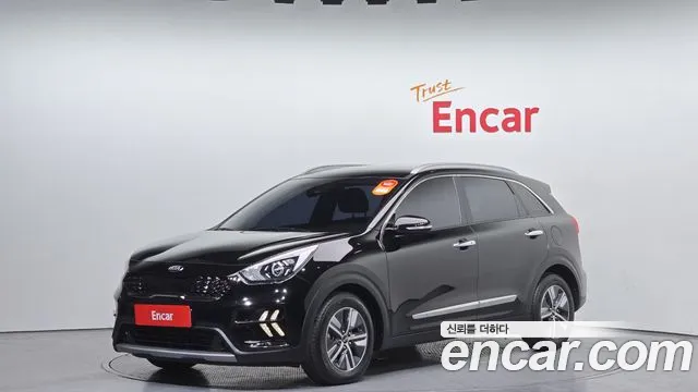 Kia The New Niro 2021 Черный из Кореи