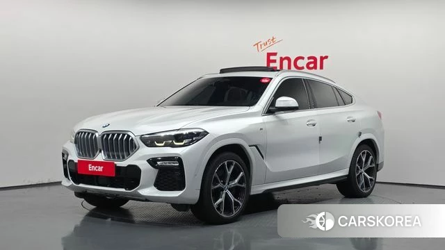 BMW X6 (G06) 2021 Белый из Кореи