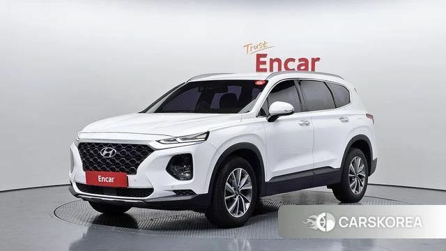 Hyundai Santa Fe TM 2018 Белый из Кореи