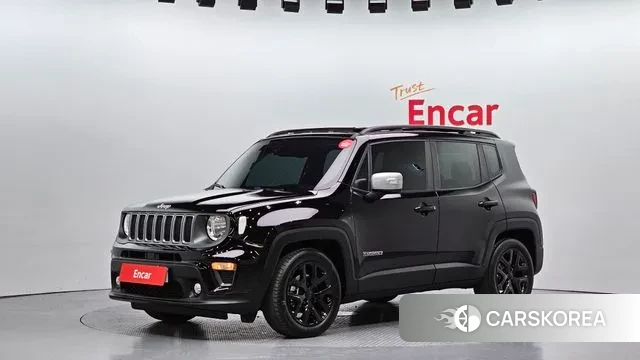 Jeep Renegade 2022 Черный из Кореи