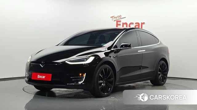 Tesla Model X 2019 Черный из Кореи