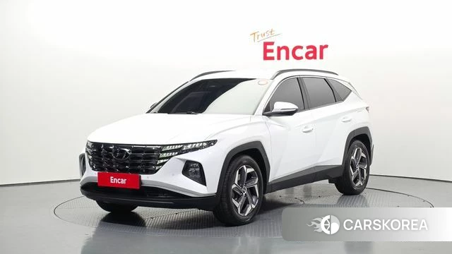 Hyundai Tucson (NX4) 2021 Белый из Кореи