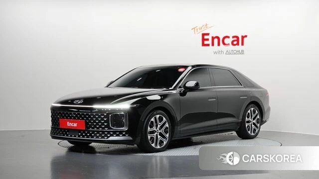 Hyundai Grandeur (GN7) 2023 Черный из Кореи