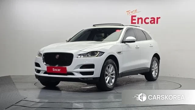 Jaguar F-PACE 2018 Белый из Кореи
