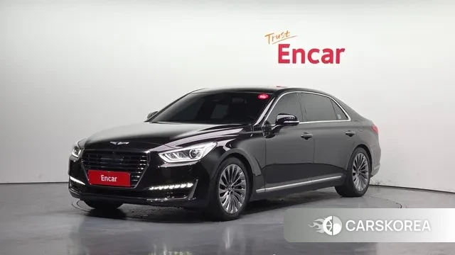 Genesis EQ900 2018 Черный из Кореи